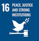 SDG 16: Peace, justice, and strong institutions